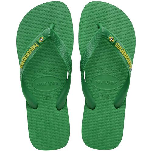 Brasil Logo Neon Flip Flops - Havaianas - Modalova