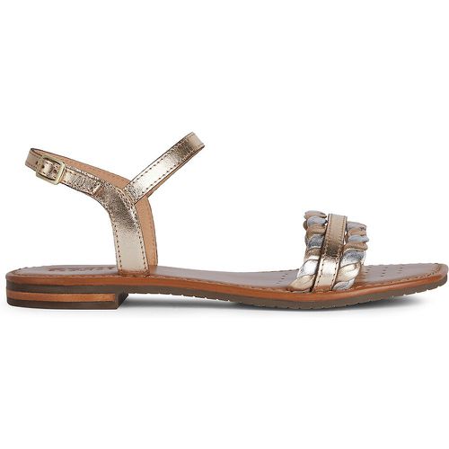 Sozy Leather Flat Sandals - Geox - Modalova