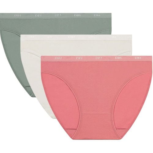 Pack of 3 Les Pockets Eco Knickers in Cotton - Dim - Modalova