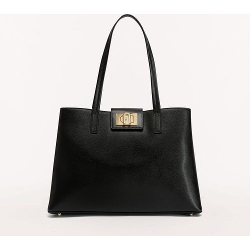 Leather Tote Bag, Large - FURLA - Modalova