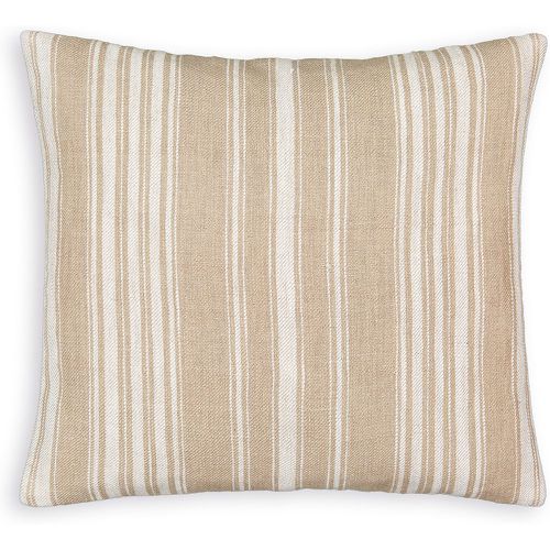 Belaga Striped Square Cotton / Linen Cushion Cover - LA REDOUTE INTERIEURS - Modalova