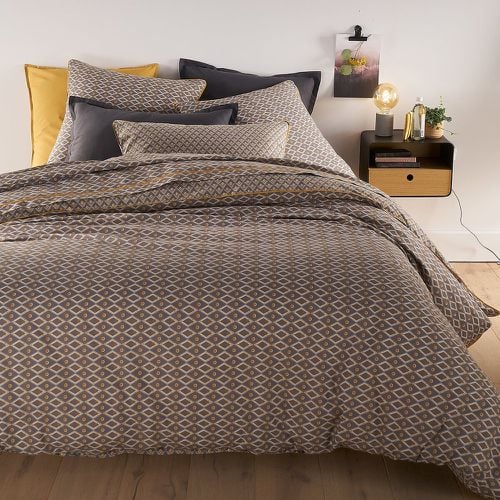 Pallazzo Geometric 100% Cotton Duvet Cover - LA REDOUTE INTERIEURS - Modalova