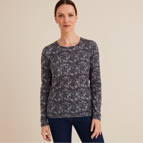 Floral Print Brushed T-Shirt - Anne weyburn - Modalova