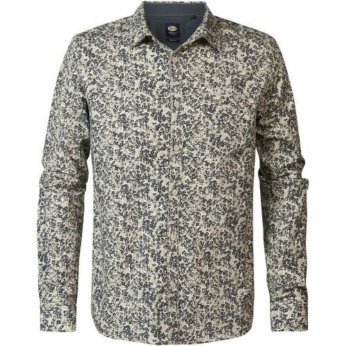 Printed Cotton Shirt - PETROL INDUSTRIES - Modalova