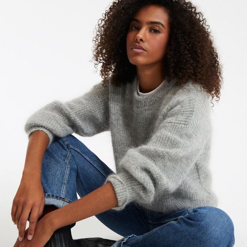 Wool Mix Jumper with Crew Neck - LA REDOUTE COLLECTIONS - Modalova