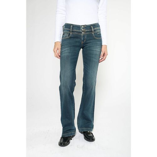 Mid Rise Flared Jeans - LE TEMPS DES CERISES - Modalova