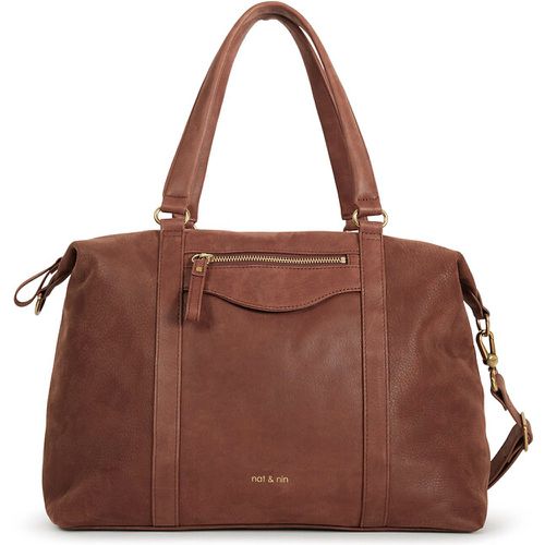 Thylane Leather Tote Bag - NAT & NIN - Modalova