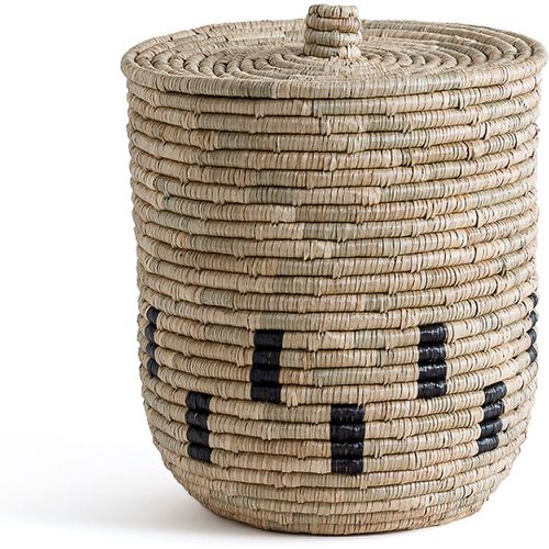 Aquila 45cm Diameter Woven Herbarium Basket with Lid - LA REDOUTE INTERIEURS - Modalova