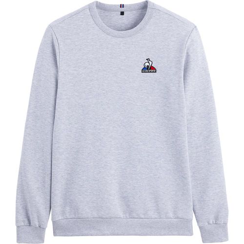 Cotton Blend Sweatshirt with Crew Neck - Le Coq Sportif - Modalova