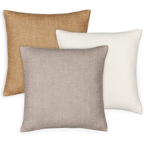 Montego 40x40cm Basket Weave Effect Cushion Cover - LA REDOUTE INTERIEURS - Modalova