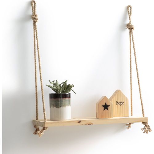 Maréo 60cm Pine & Rope Wall Shelf - LA REDOUTE INTERIEURS - Modalova