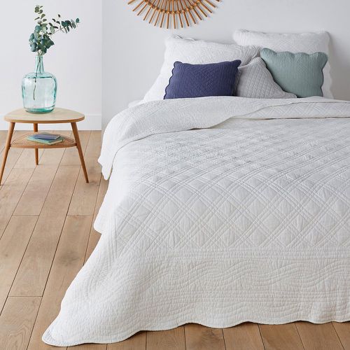 Scenario Quilted 100% Cotton Cushion Cover - LA REDOUTE INTERIEURS - Modalova