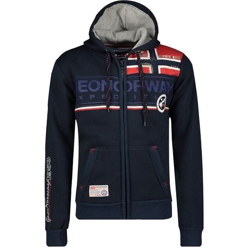 Flipper Logo Print Hoodie in Cotton Mix - geographical norway - Modalova