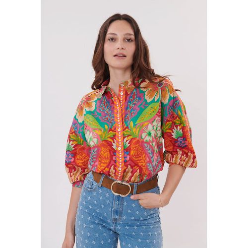 Reglisse Printed Cotton Shirt - DERHY - Modalova