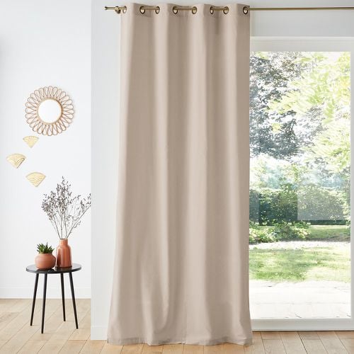 Velvet Eyelet Curtain - LA REDOUTE INTERIEURS - Modalova