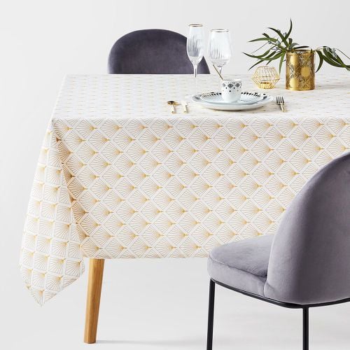 Tallinn Patterned Stain Resistant Polycotton Tablecloth - LA REDOUTE INTERIEURS - Modalova