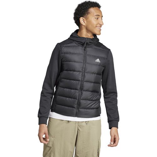 Essential Recycled Hybrid Padded Jacket with Hood - ADIDAS SPORTSWEAR - Modalova