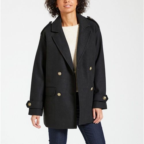 Straight Double-Breasted Coat - Only - Modalova