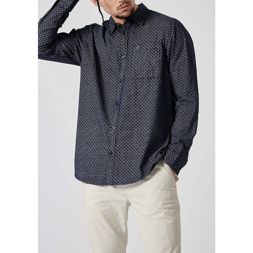 Printed Cotton Poplin Shirt in Regular Fit - KAPORAL - Modalova