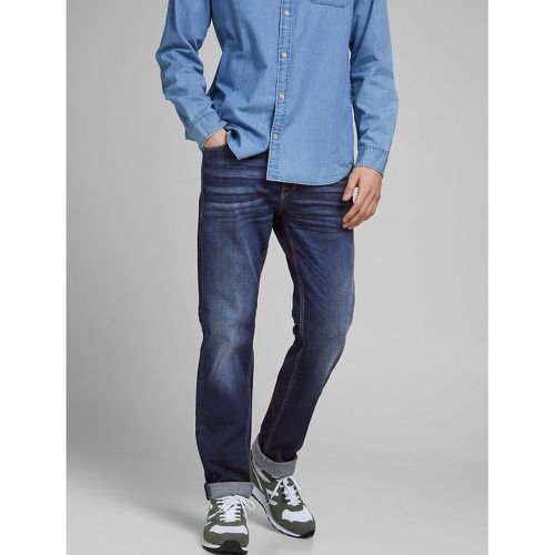 Clarck Straight Stretch Jeans in Mid Rise - jack & jones - Modalova