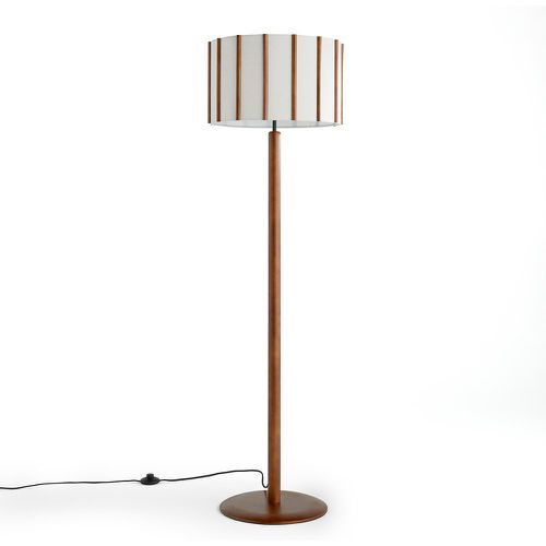 Vintela Rubberwood & Linen Floor Lamp - LA REDOUTE INTERIEURS - Modalova