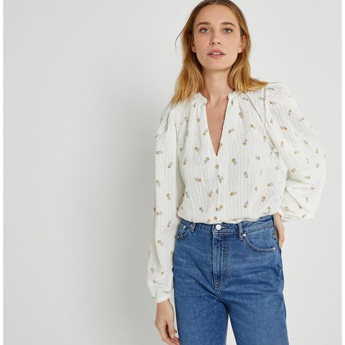 Signatures Printed Blouse in Loose Fit with Puff Sleeves - LA REDOUTE COLLECTIONS - Modalova