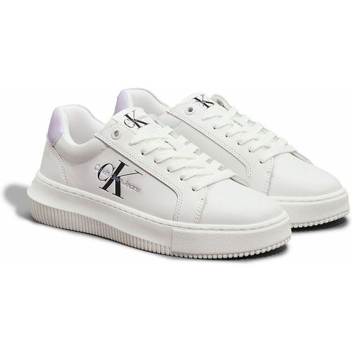 Leather Chunky Cupsole Trainers - Calvin Klein Jeans - Modalova