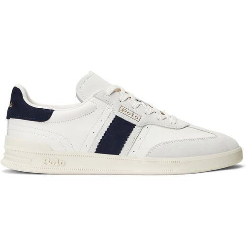 Heritage Aera Leather Trainers - Polo Ralph Lauren - Modalova