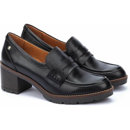 Llanes Leather Heeled Loafers - Pikolinos - Modalova