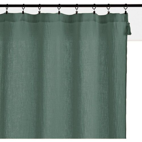 Kumla Cotton Muslin Single Curtain - LA REDOUTE INTERIEURS - Modalova