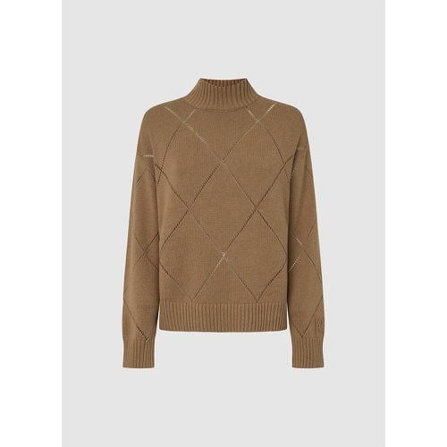 Idris Perkins Openwork Jumper in Cotton/Wool/Cashmere - Pepe Jeans - Modalova