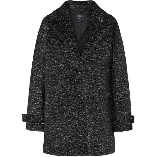 Mid-Length Coat with Tailored Collar - Only - Modalova