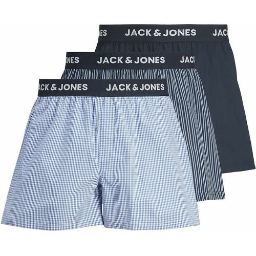 Pack of 3 Boxers in Cotton - jack & jones - Modalova