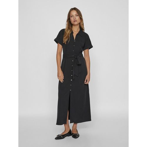 Maxi Shirt Dress with Tie-Waist - Vila - Modalova