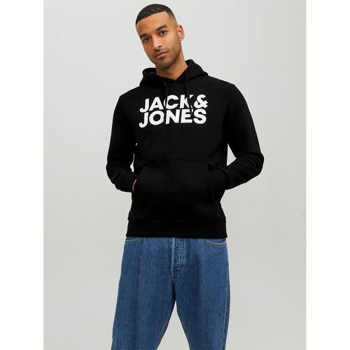 Jjecorp Logo Cotton Mix Hoodie - jack & jones - Modalova