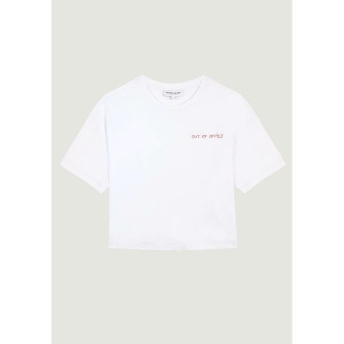 Alesia Out of Office T-Shirt in Cotton with Short Sleeves - MAISON LABICHE - Modalova