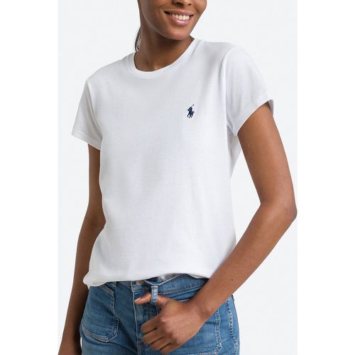 Cotton Crew Neck T-Shirt with Short Sleeves - Polo Ralph Lauren - Modalova