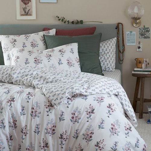 Jeanne Floral 100% Washed Cotton Duvet Cover - LA REDOUTE INTERIEURS - Modalova