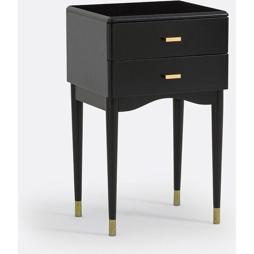 Novani 2-Drawer Birch Bedside Table - LA REDOUTE INTERIEURS - Modalova