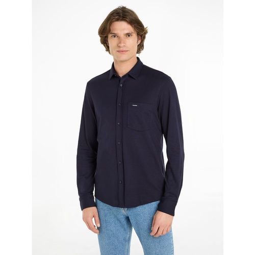 Soft Cotton Shirt in Slim Fit - Calvin Klein - Modalova