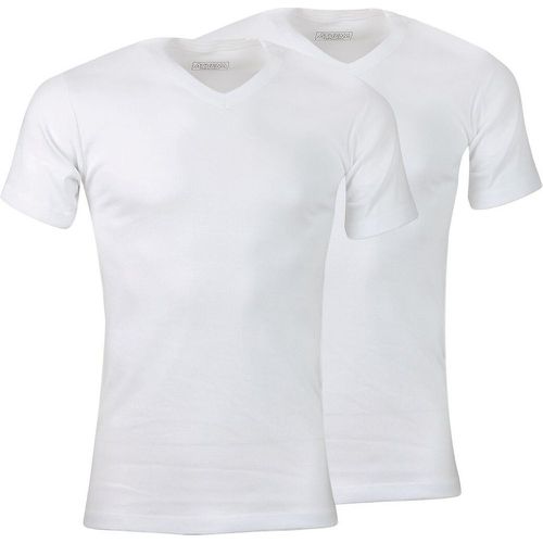 Pack of 2 T-Shirts in Cotton with V-Neck - Athena - Modalova