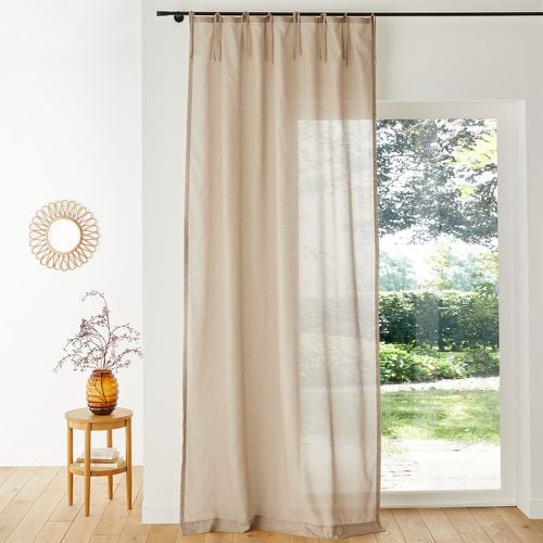 Scenario Tie-Finish Sheer Curtain Panel - LA REDOUTE INTERIEURS - Modalova