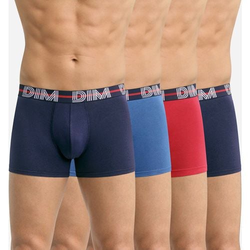 Pack of 4 Powerful Cotton Hipsters - Dim - Modalova