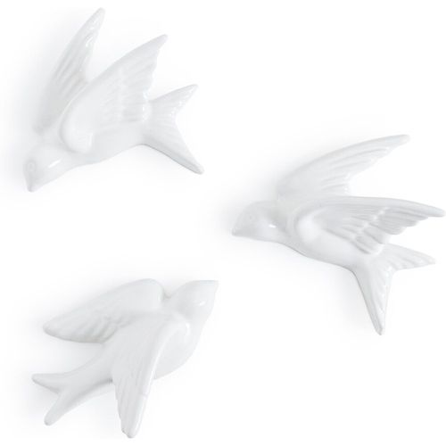 Set of 3 Paolina Earthenware Swallows - LA REDOUTE INTERIEURS - Modalova