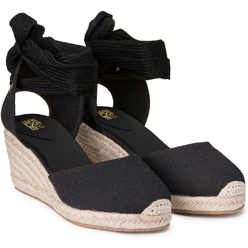 Wide Fit Wedge Espadrilles with Ankle Tie - LA REDOUTE COLLECTIONS PLUS - Modalova