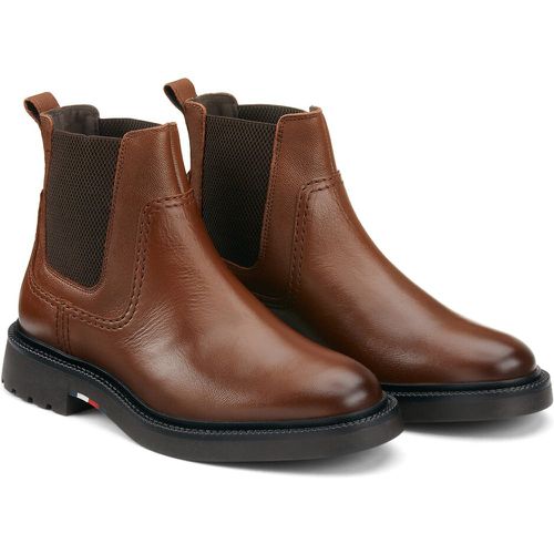 Leather Chelsea Boots - Tommy Hilfiger - Modalova