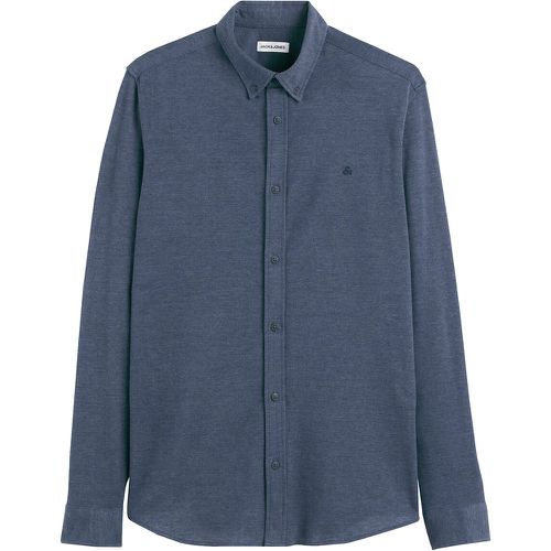 Embroidered Logo Shirt in Regular Fit - jack & jones - Modalova