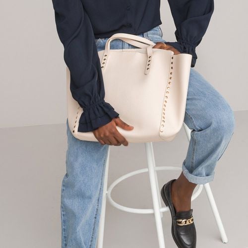 Pebble Grained Tote Bag - LA REDOUTE COLLECTIONS - Modalova