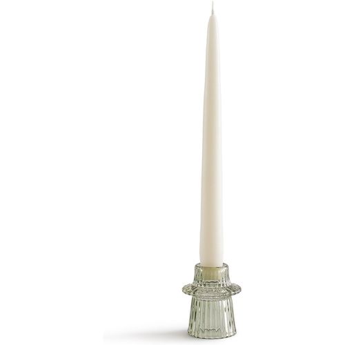 Sabri 6.8cm High Coloured Textured Glass Candlestick - LA REDOUTE INTERIEURS - Modalova