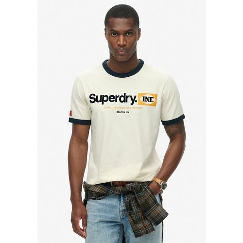 Core Logo Cotton T-Shirt - Superdry - Modalova